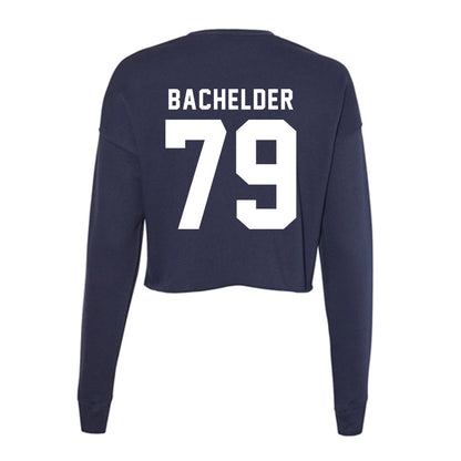 Old Dominion - NCAA Football : Theo Bachelder - Women's Cropped Crew Fleece-1