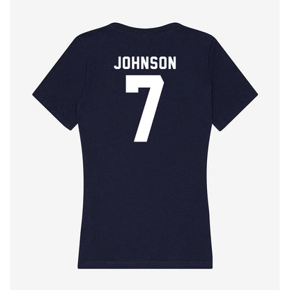 Old Dominion - NCAA Baseball : Will Johnson - Women's V-Neck T-Shirt-1