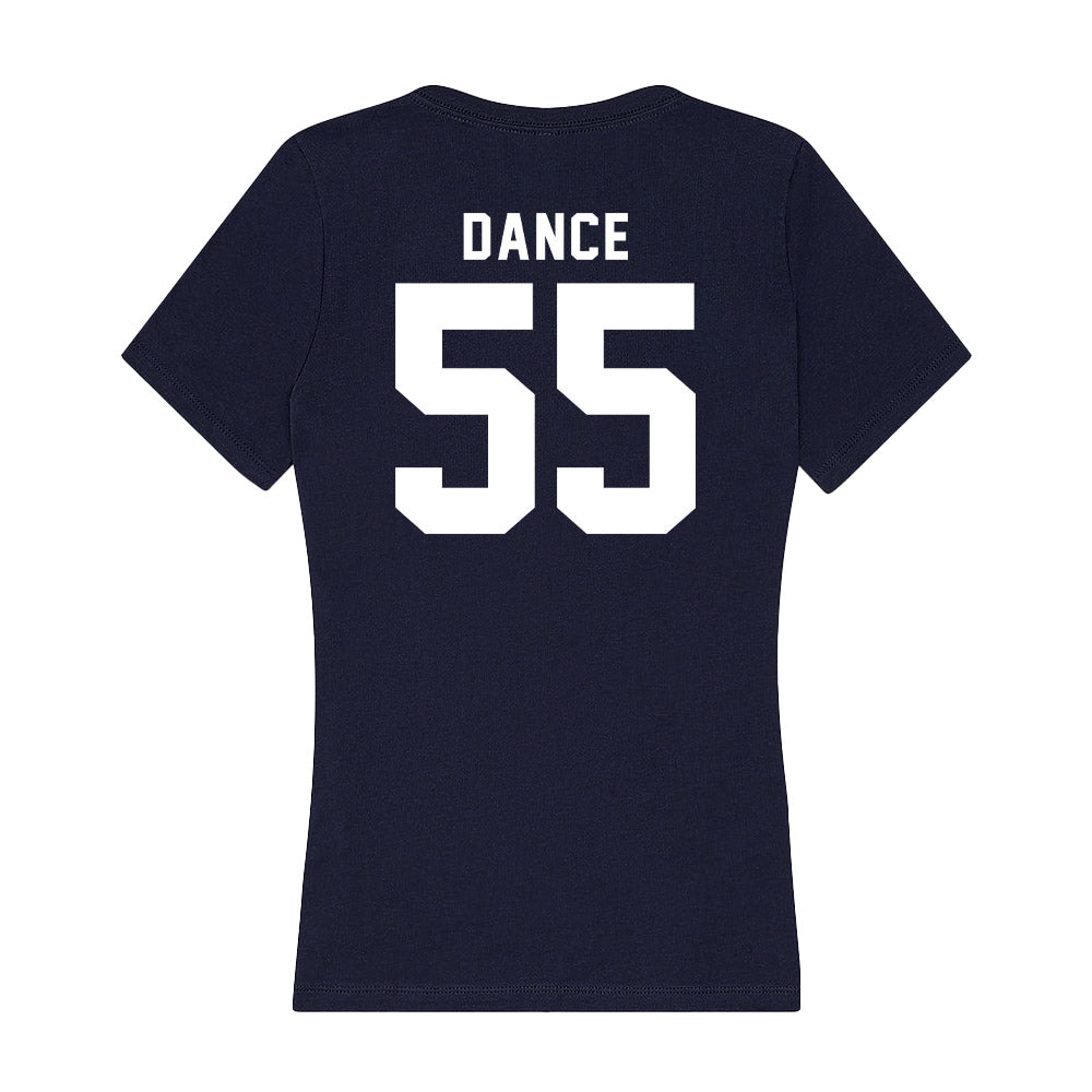 Old Dominion - NCAA Football : Zach Dance - Women's V-Neck T-Shirt-1