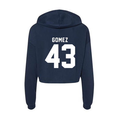 Old Dominion - NCAA Baseball : Jacob Gomez - Women's Crop Fleece Hoodie-1