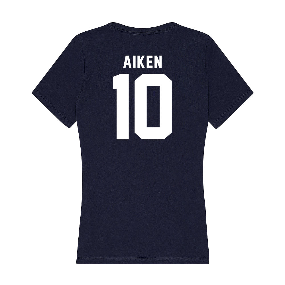 Old Dominion - NCAA Baseball : TJ Aiken - Women's V-Neck T-Shirt-1