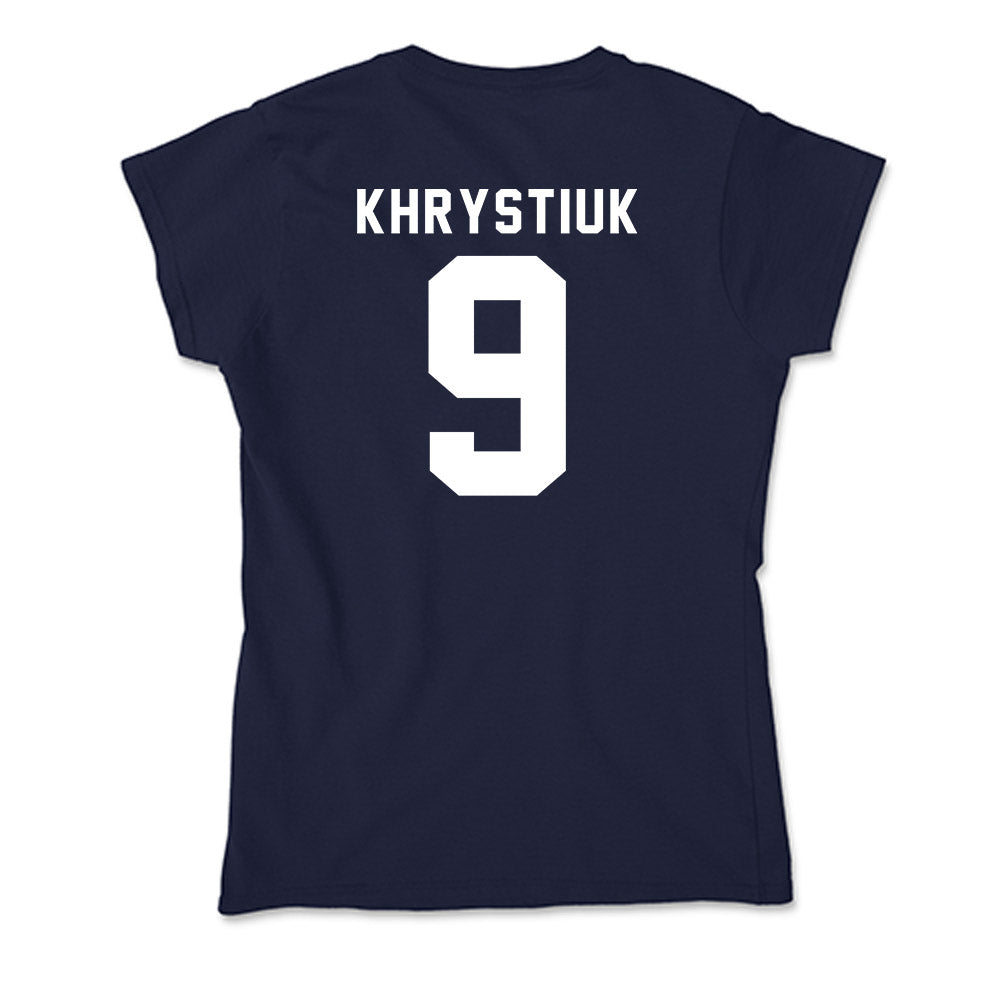 Old Dominion - NCAA Women's Soccer : Yuliia Khrystiuk - Soft Style Women’s T-Shirt-1