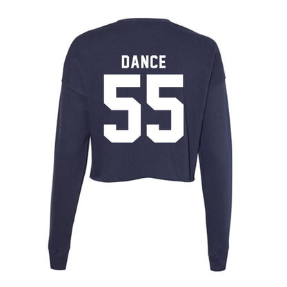 Old Dominion - NCAA Football : Zach Dance - Women's Cropped Crew Fleece-1