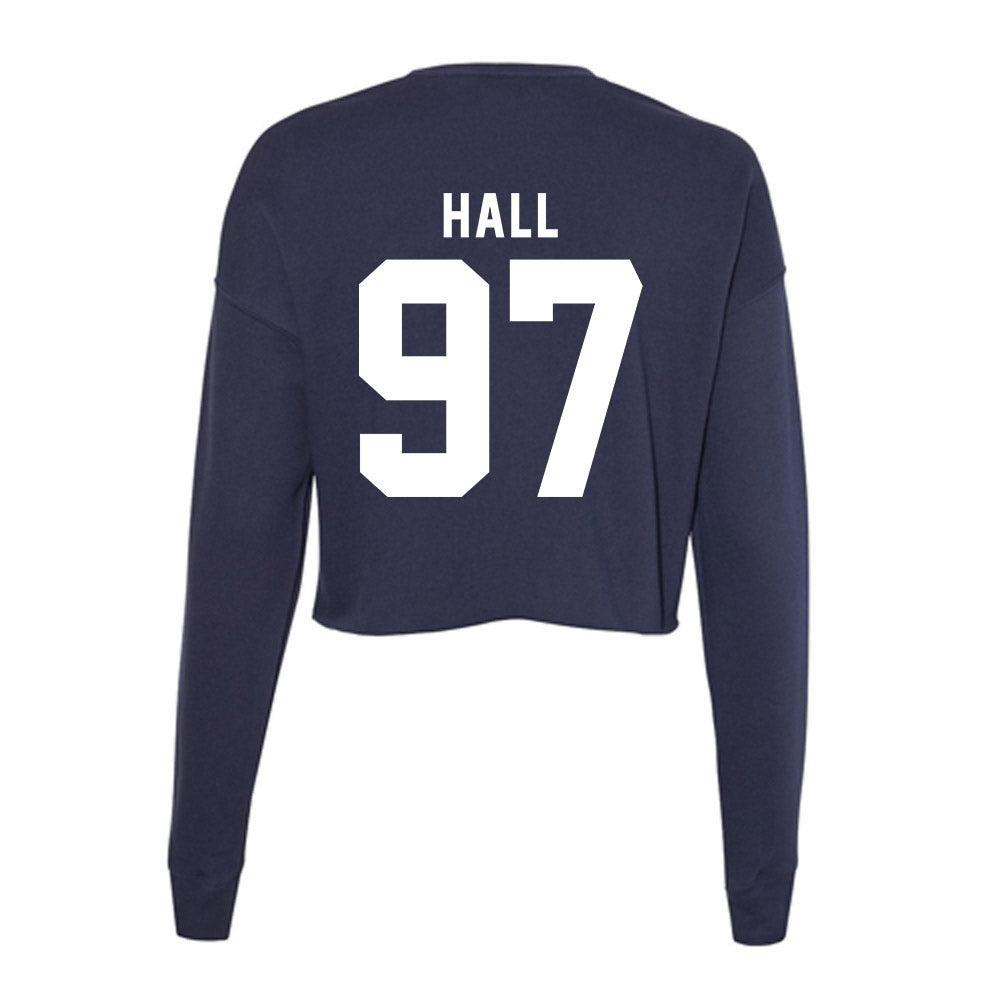 Old Dominion - NCAA Football : Seamus Hall - Women's Cropped Crew Fleece-1