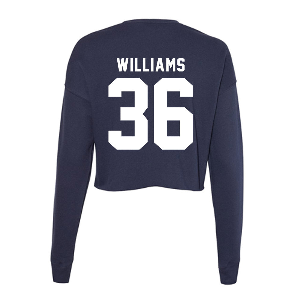 Old Dominion - NCAA Football : Langston Williams - Women's Cropped Crew Fleece-1