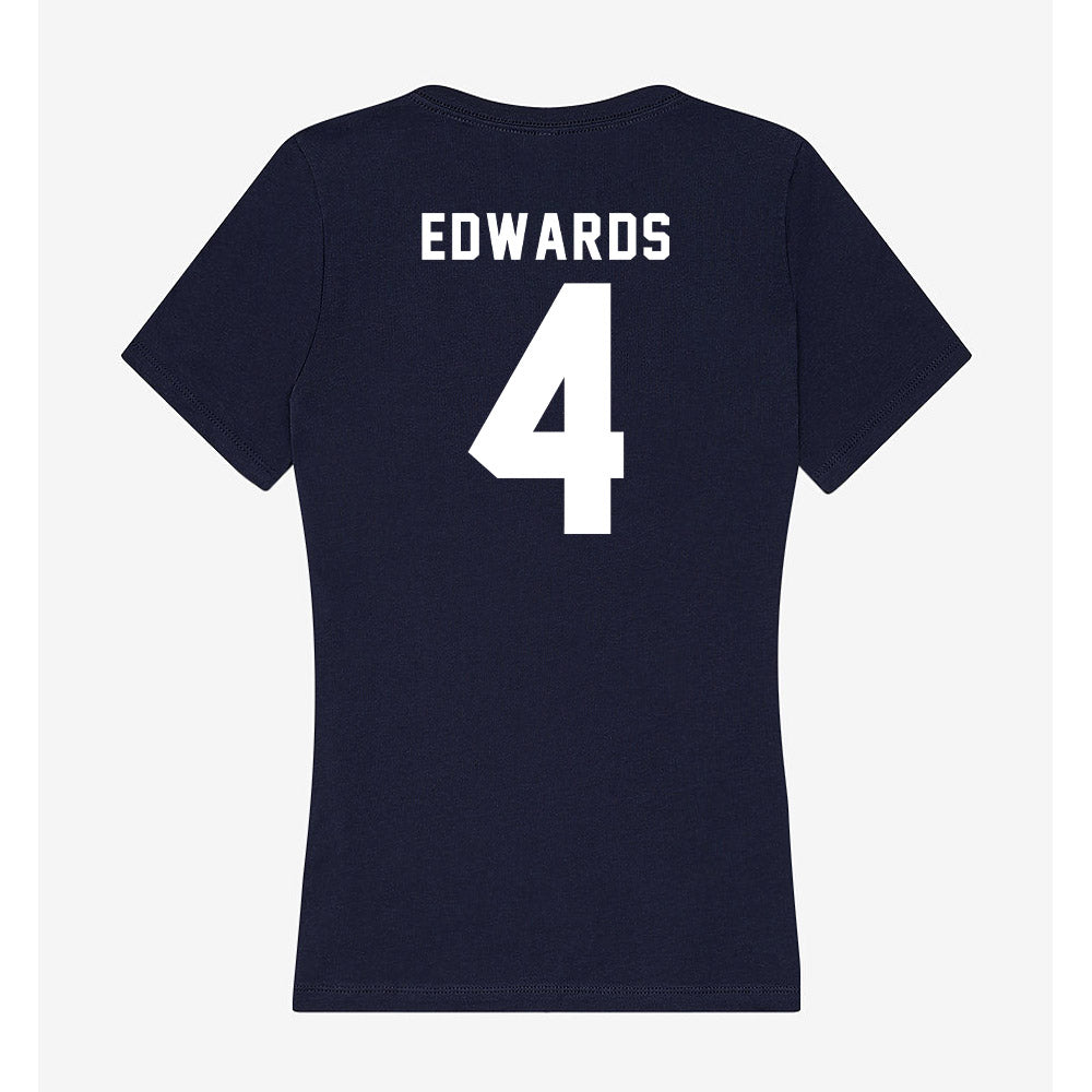 Old Dominion - NCAA Baseball : Kyle Edwards - Women's V-Neck T-Shirt-1
