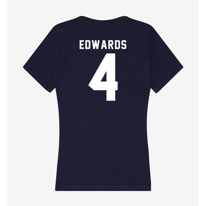 Old Dominion - NCAA Baseball : Kyle Edwards - Women's V-Neck T-Shirt-1