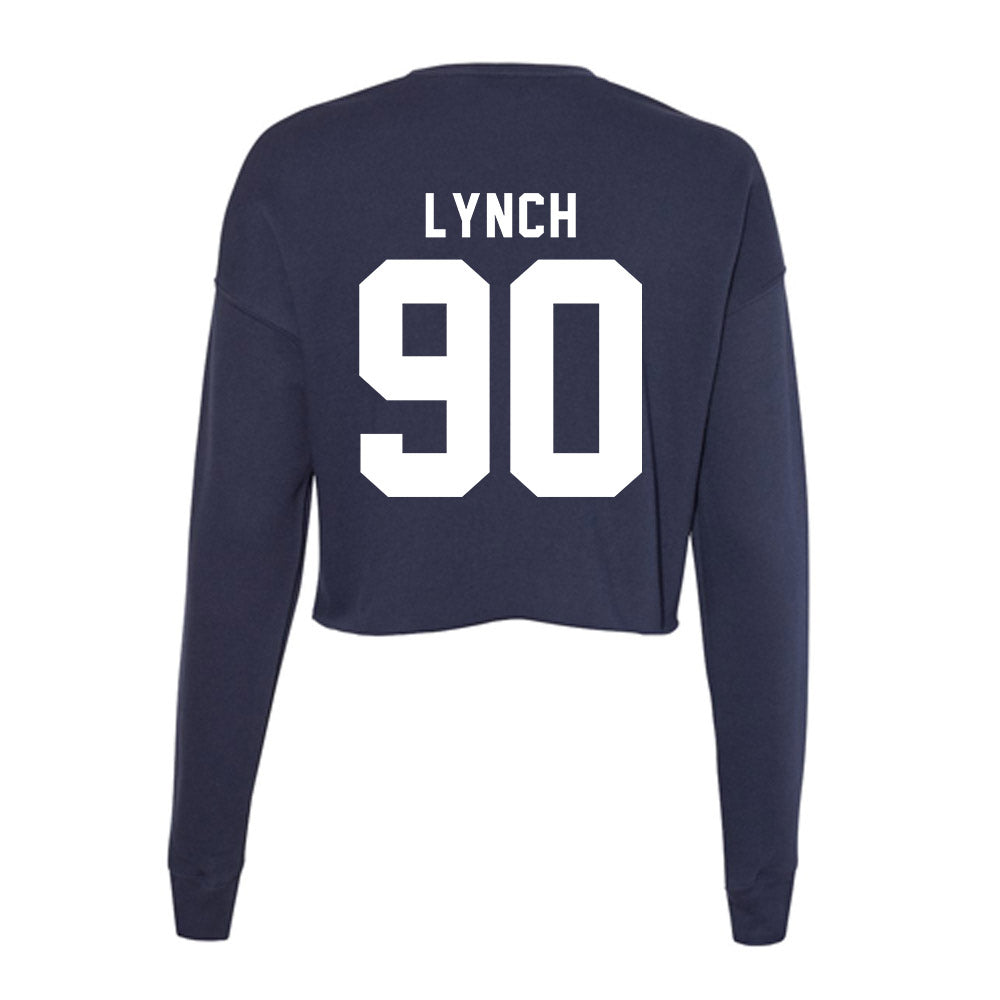 Old Dominion - NCAA Football : Deandre Lynch - Women's Cropped Crew Fleece-1