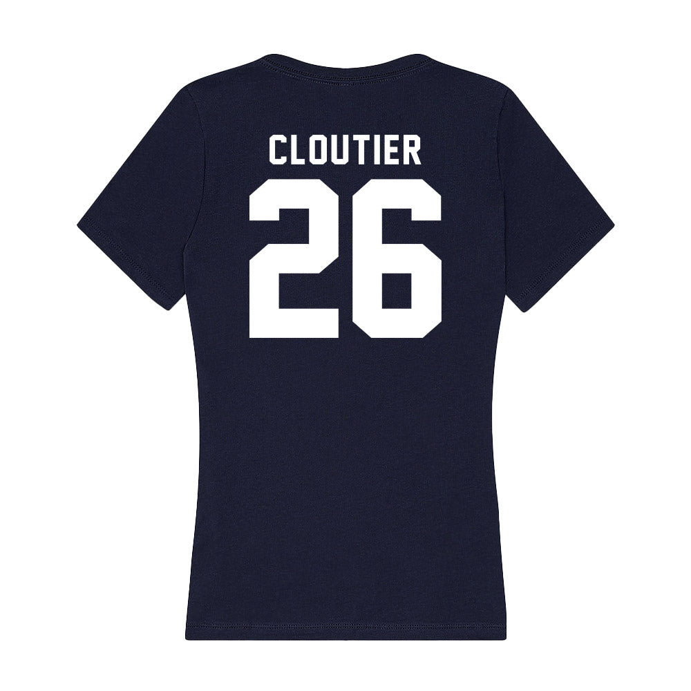 Old Dominion - NCAA Football : JC Cloutier - Women's V-Neck T-Shirt-1