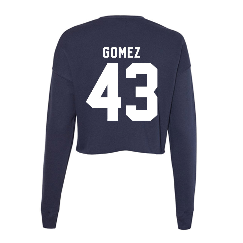 Old Dominion - NCAA Baseball : Jacob Gomez - Women's Cropped Crew Fleece-1