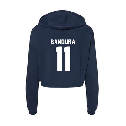 Old Dominion - NCAA Women's Field Hockey : Alexandra Bandura - Women's Crop Fleece Hoodie-1