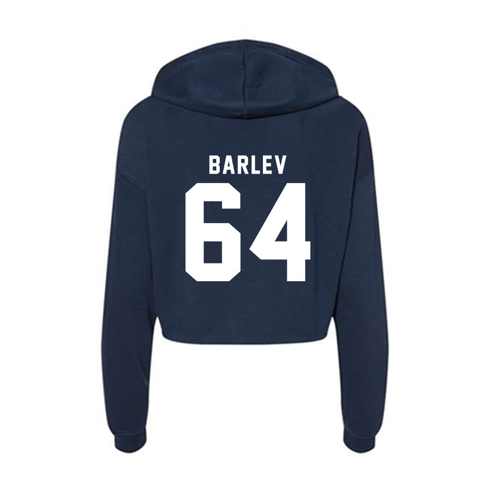 Old Dominion - NCAA Football : Zachary Barlev - Women's Crop Fleece Hoodie-1