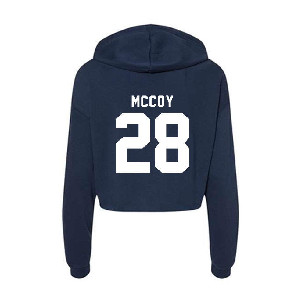 Old Dominion - NCAA Women's Sailing : Charlotte McCoy - Women's Crop Fleece Hoodie-1