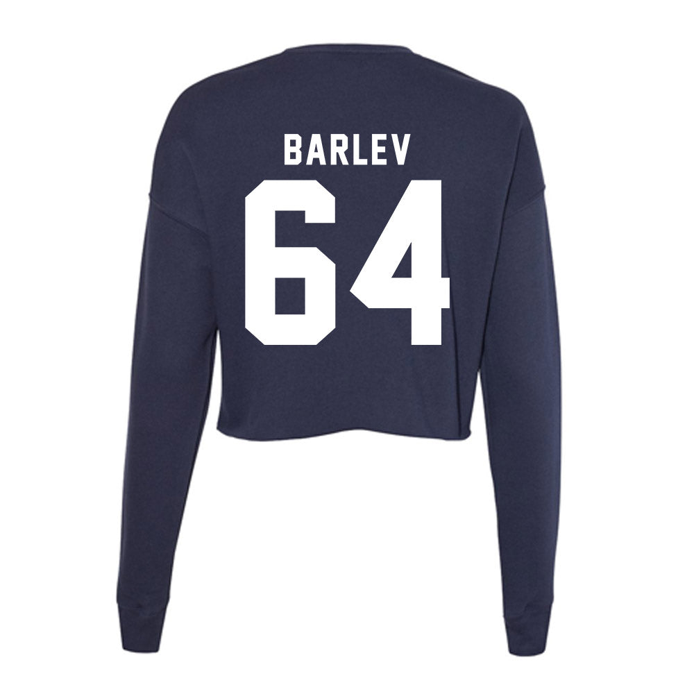 Old Dominion - NCAA Football : Zachary Barlev - Women's Cropped Crew Fleece-1