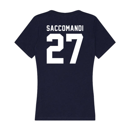 Old Dominion - NCAA Women's Field Hockey : Nicolette Saccomandi - Women's V-Neck T-Shirt-1