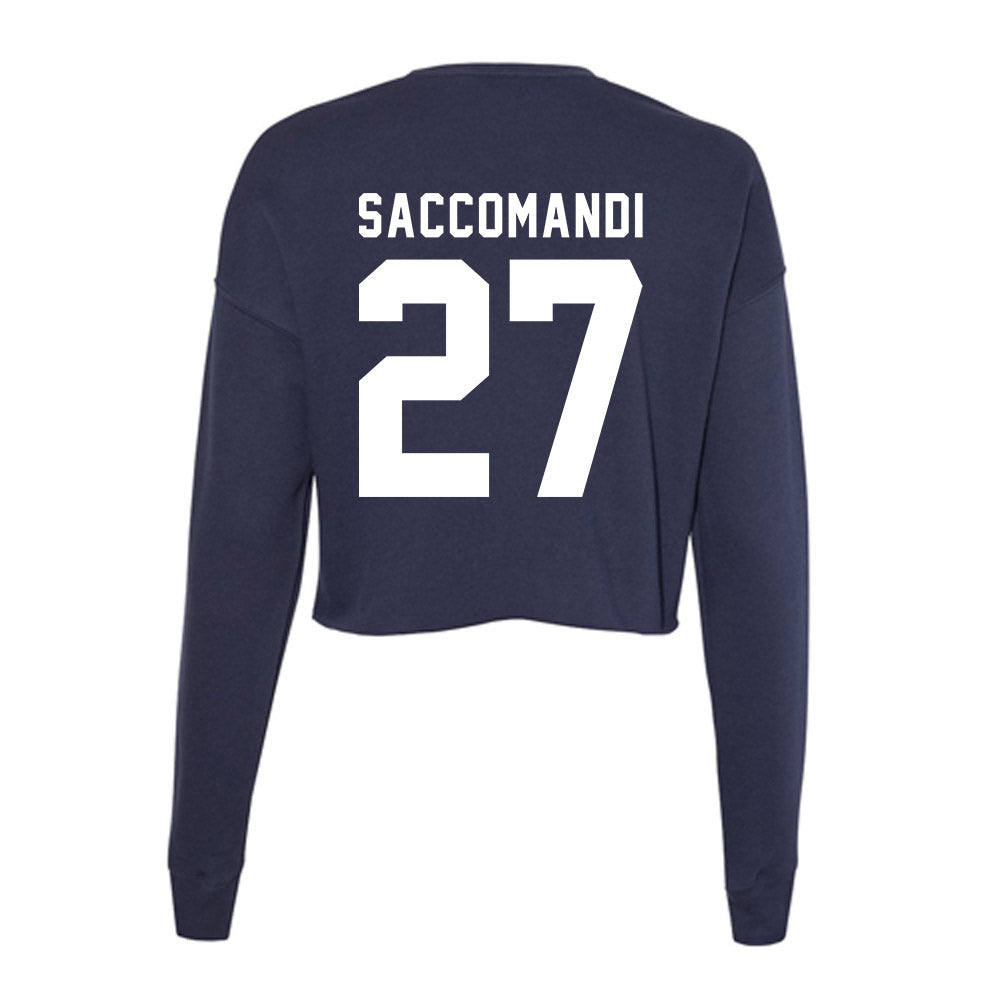 Old Dominion - NCAA Women's Field Hockey : Nicolette Saccomandi - Women's Cropped Crew Fleece-1