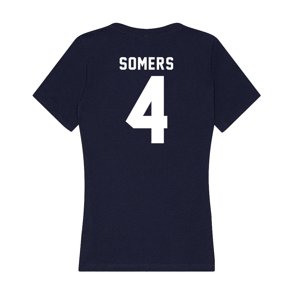 Old Dominion - NCAA Women's Soccer : Sydney Somers - Women's V-Neck T-Shirt-1