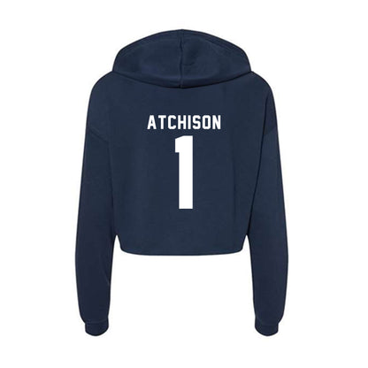 Old Dominion - NCAA Women's Basketball : Jadyn Atchison - Women's Crop Fleece Hoodie-1