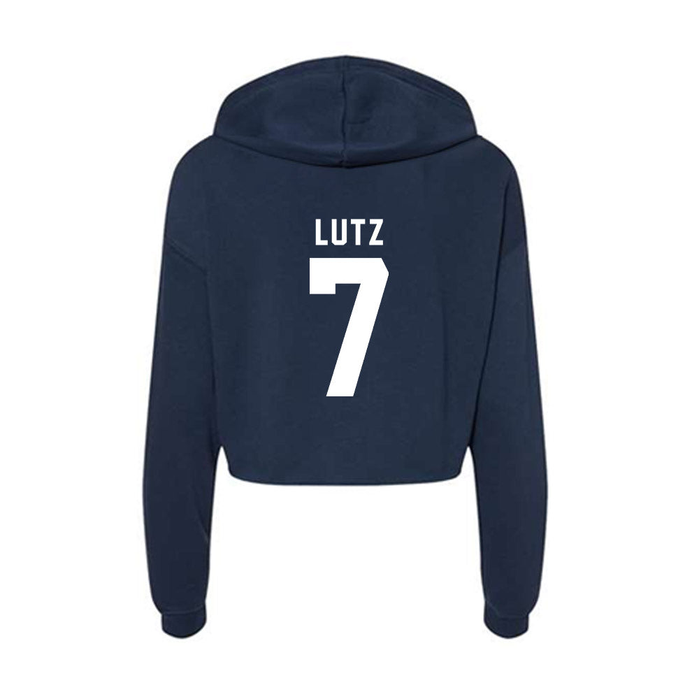 Old Dominion - NCAA Women's Soccer : Katie Lutz - Women's Crop Fleece Hoodie-1