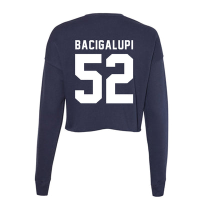 Old Dominion - NCAA Football : Jonathan Bacigalupi - Women's Cropped Crew Fleece-1