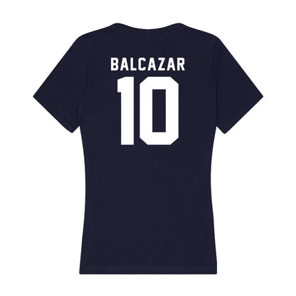 Old Dominion - NCAA Women's Soccer : Andrea Balcazar - Women's V-Neck T-Shirt-1