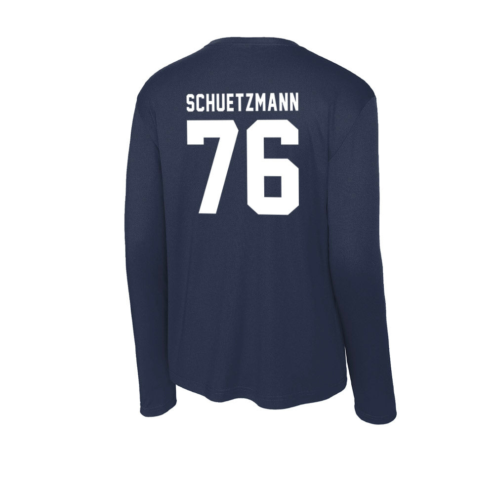 Old Dominion - NCAA Football : Joshua Schuetzmann - Activewear Long Sleeve T-Shirt-1