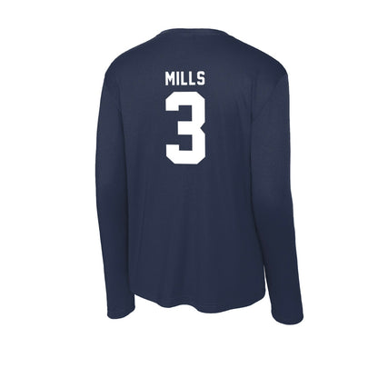 Old Dominion - NCAA Women's Lacrosse : Juliana Mills - Activewear Long Sleeve T-Shirt-1