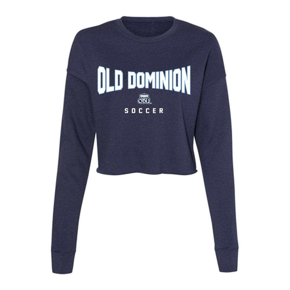 Old Dominion - NCAA Women's Soccer : Makayla Jaffe - Women's Cropped Crew Fleece-0