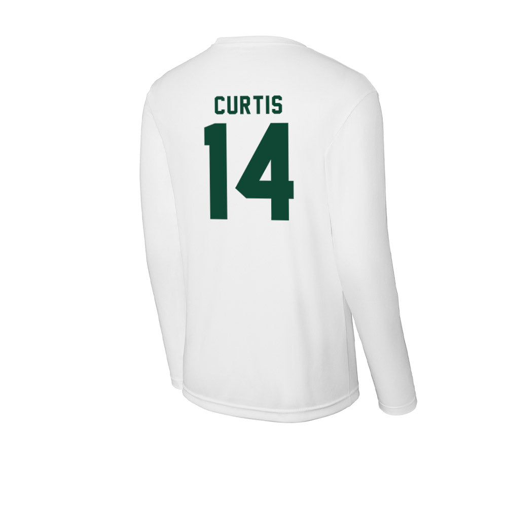 Hawaii - NCAA Football : Spencer Curtis - Activewear Long Sleeve T-Shirt-1