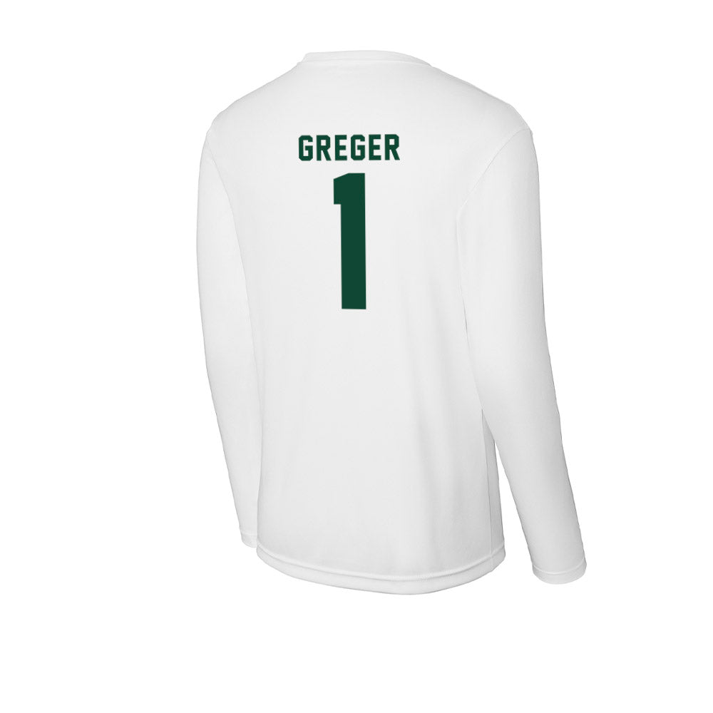 Hawaii - NCAA Women's Water Polo : Madison Greger - Activewear Long Sleeve T-Shirt-1