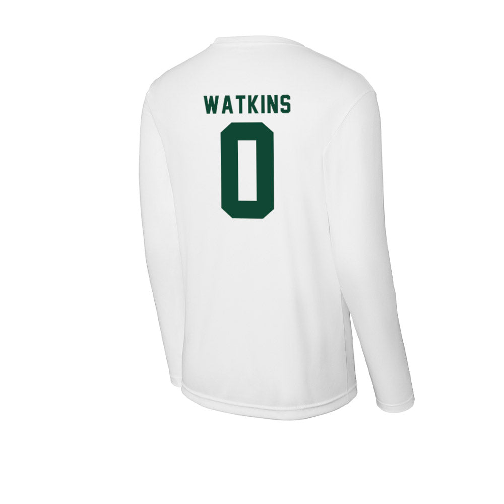 Hawaii - NCAA Women's Basketball : Avery Watkins - Activewear Long Sleeve T-Shirt-1