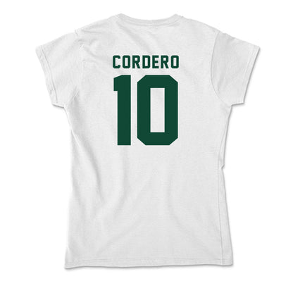 Hawaii - NCAA Football : David Cordero - Soft Style Women’s T-Shirt-1