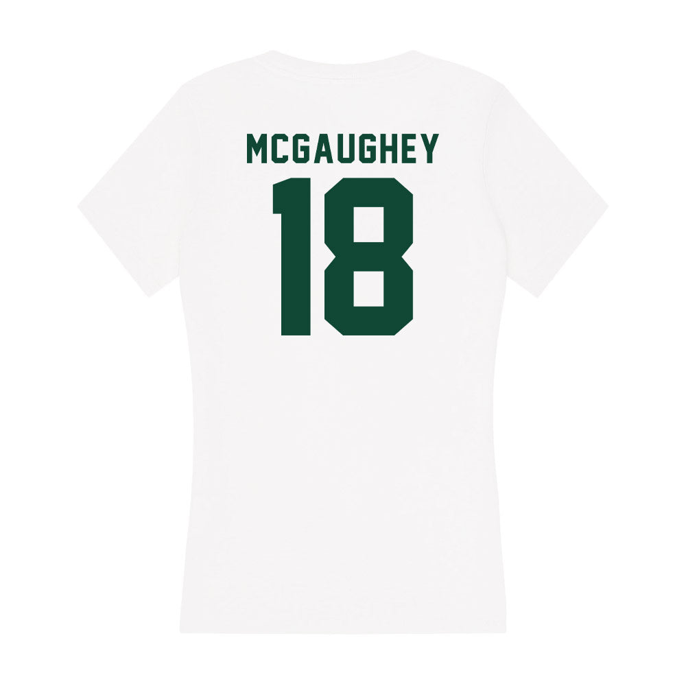 Hawaii - NCAA Softball : Jamie Mcgaughey - Women's V-Neck T-Shirt-1