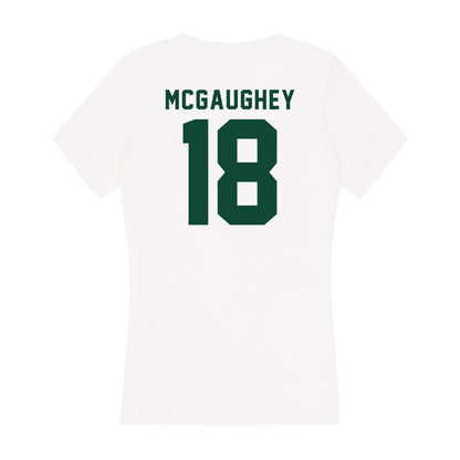 Hawaii - NCAA Softball : Jamie Mcgaughey - Women's V-Neck T-Shirt-1