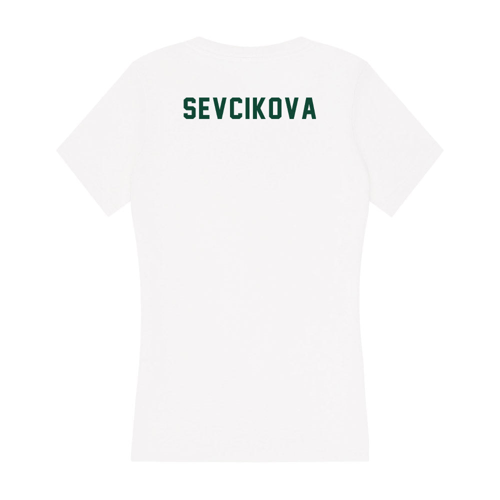 Hawaii - NCAA Women's Track & Field : Nicole Sevcikova - Women's V-Neck T-Shirt-1