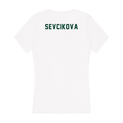 Hawaii - NCAA Women's Track & Field : Nicole Sevcikova - Women's V-Neck T-Shirt-1