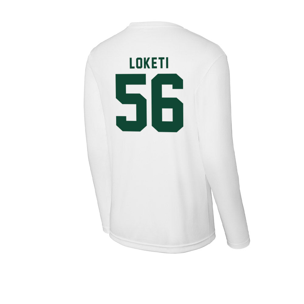 Hawaii - NCAA Football : Tevita Loketi - Activewear Long Sleeve T-Shirt-1