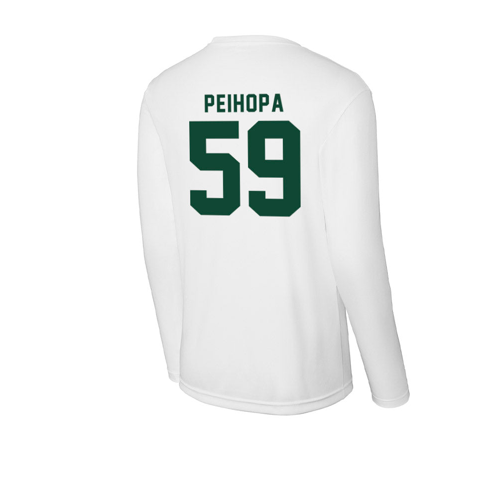 Hawaii - NCAA Football : Kuao Peihopa - Activewear Long Sleeve T-Shirt-1