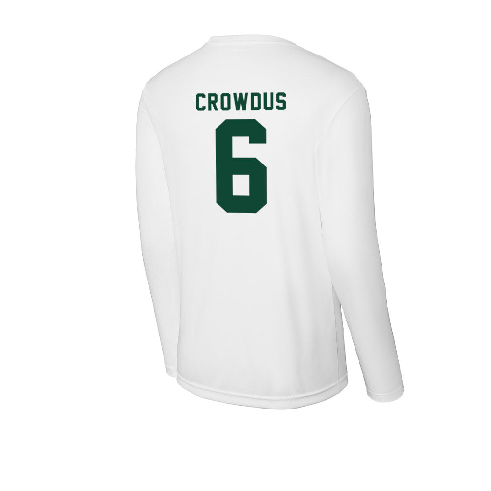 Hawaii - NCAA Football : Dekel Crowdus - Activewear Long Sleeve T-Shirt-1