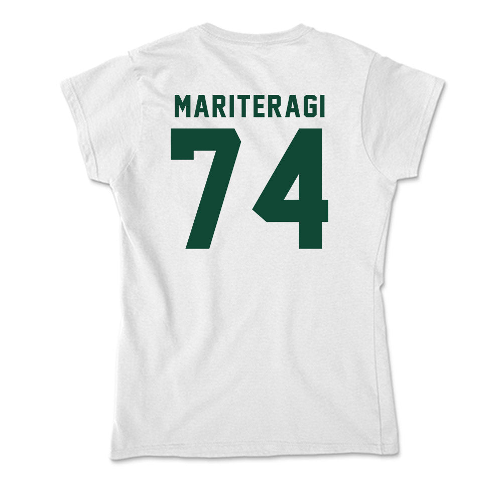 Hawaii - NCAA Football : Micah Mariteragi - Soft Style Women’s T-Shirt-1