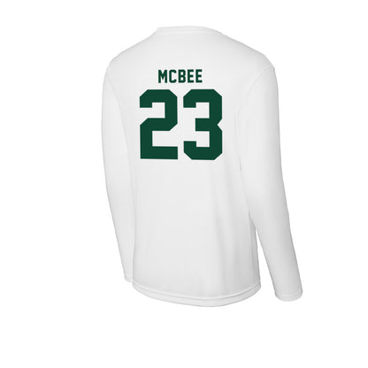 Hawaii - NCAA Women's Basketball : MeiLani McBee - Activewear Long Sleeve T-Shirt-1