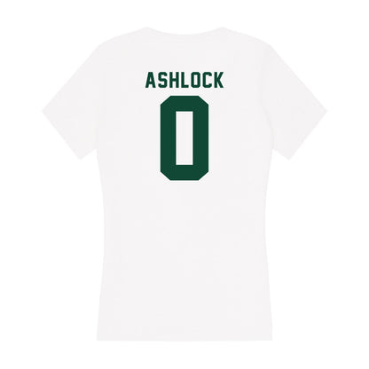 Hawaii - NCAA Football : Pofele Ashlock - Women's V-Neck T-Shirt-1