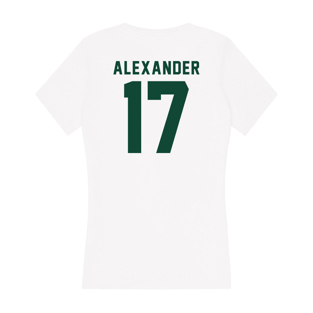 Hawaii - NCAA Women's Volleyball : Caylen Alexander - Women's V-Neck T-Shirt-1