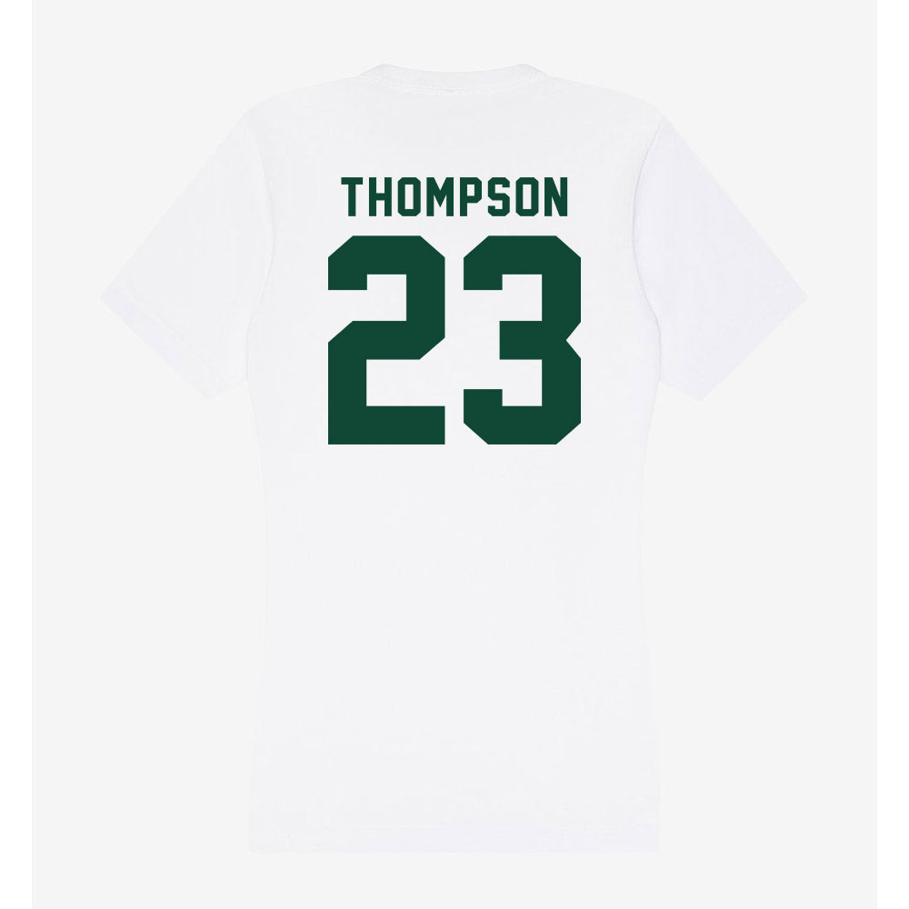 Hawaii - NCAA Softball : Kennedy Thompson - Women's V-Neck T-Shirt-1