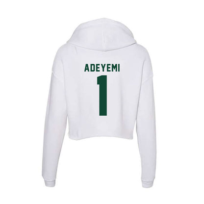 Hawaii - NCAA Women's Volleyball : Stella Adeyemi - Women's Crop Fleece Hoodie-1