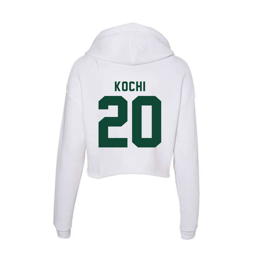 Hawaii - NCAA Softball : Kolbi Kochi - Women's Crop Fleece Hoodie-1