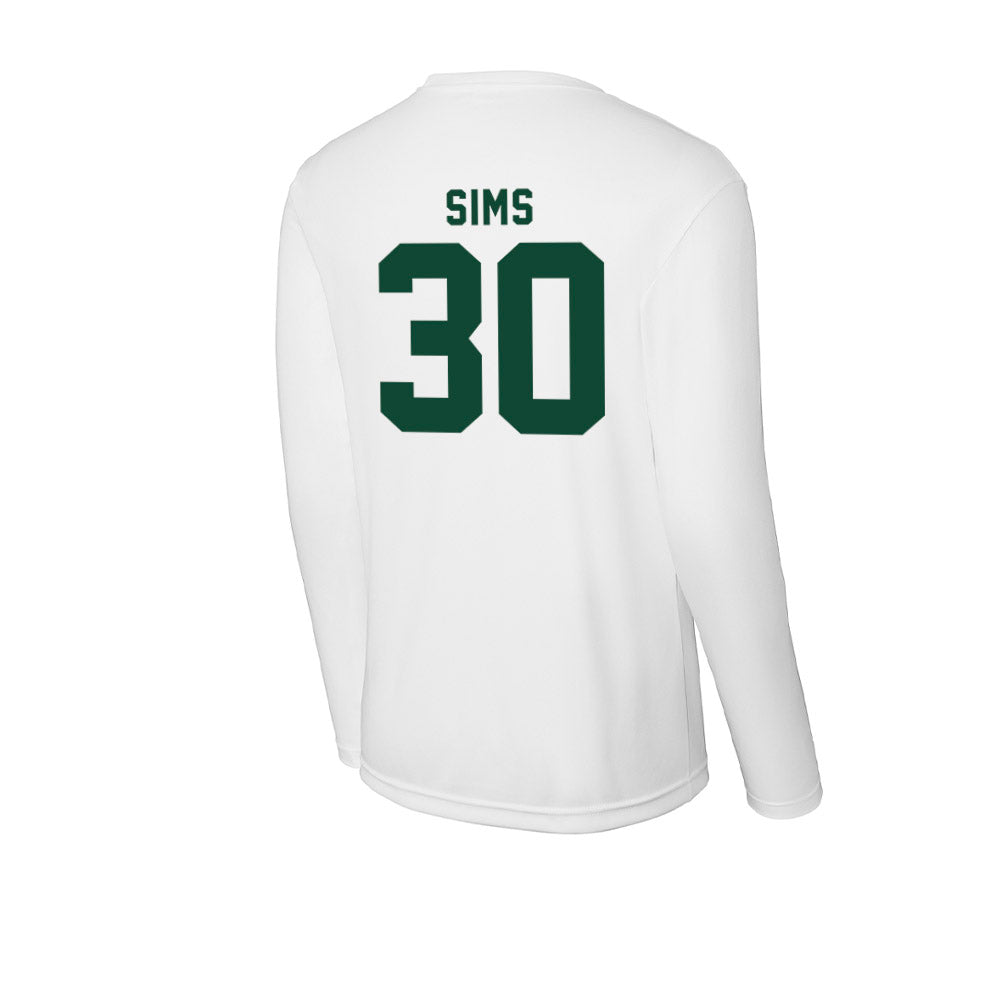 Hawaii - NCAA Football : Landon Sims - Activewear Long Sleeve T-Shirt-1