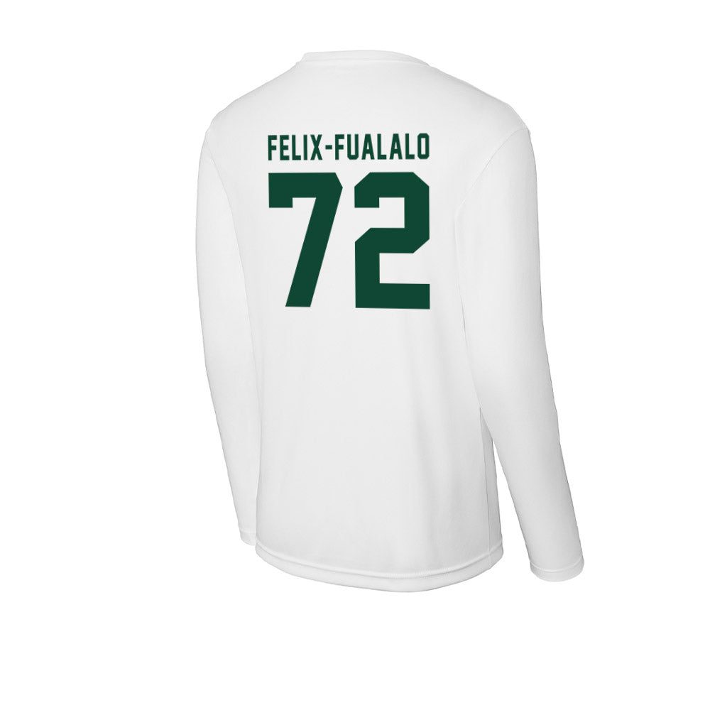 Hawaii - NCAA Football : Luke Felix-Fualalo - Activewear Long Sleeve T-Shirt-1