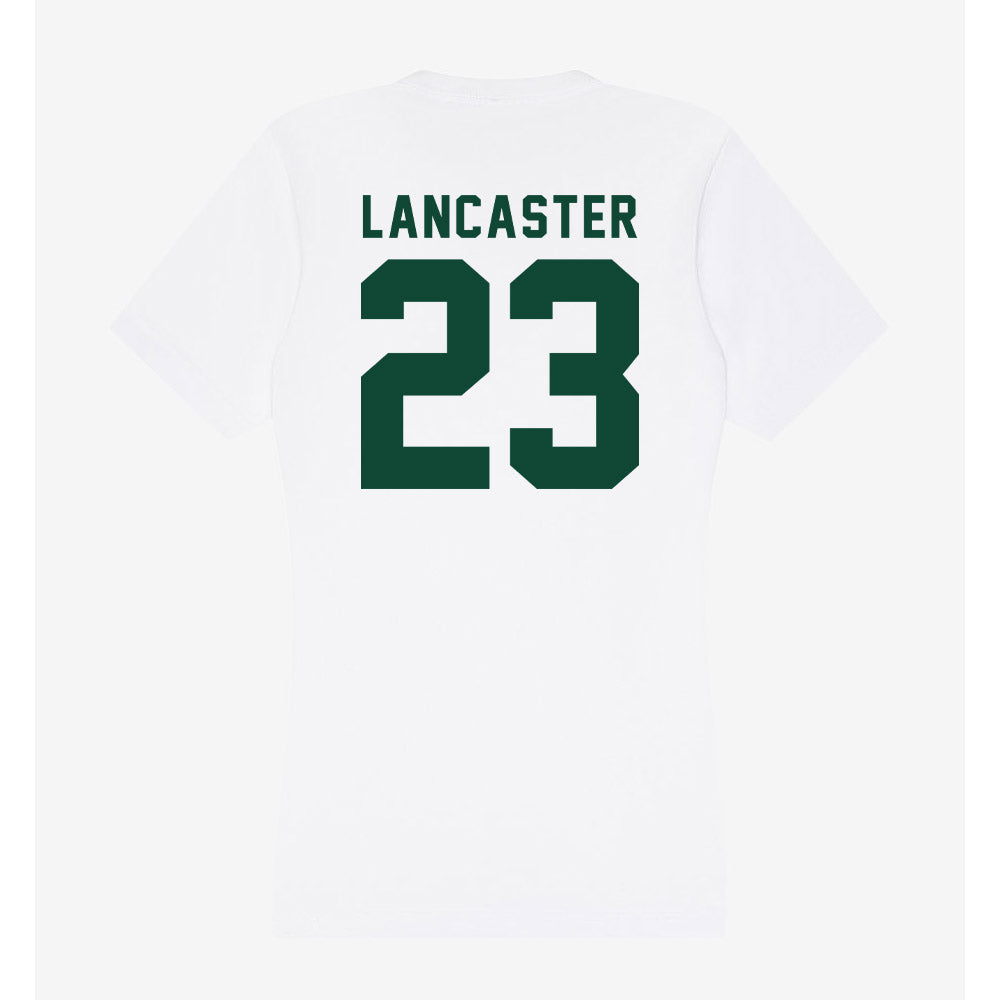 Hawaii - NCAA Baseball : Xaige Lancaster - Women's V-Neck T-Shirt-1