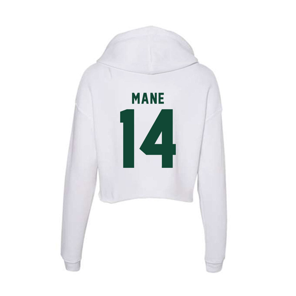 Hawaii - NCAA Women's Volleyball : Tyla Reese Mane - Women's Crop Fleece Hoodie-1